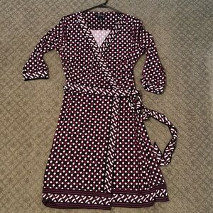 White House Black Market wrap dress 12